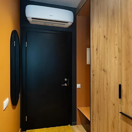 Design With Double Bed And Quiet Yard View * Riga