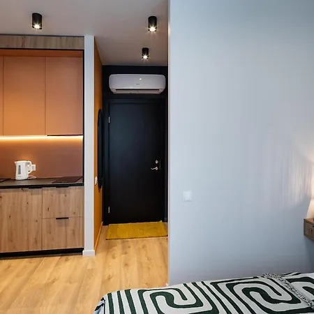 Design With Double Bed And Quiet Yard View Riga